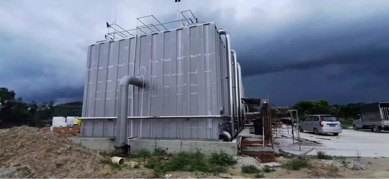 نظام تنقية مياه متكامل لتزويد المناطق الريفية بالمياه مع مضخة CNP/Grundfos