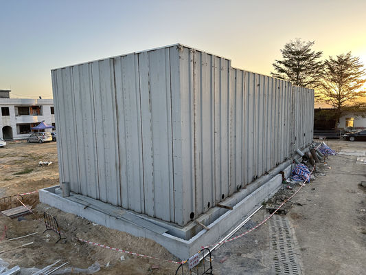 أنظمة تنقية مياه الشرب الصناعية لإمدادات المياه الريفية مع مضخة مياه CNP أو Groundfos