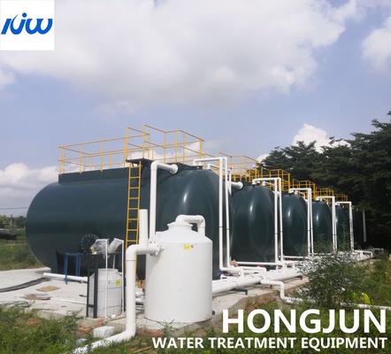 معدات معالجة مياه الصرف الصحي الصناعية المتكاملة سمك 6 مم