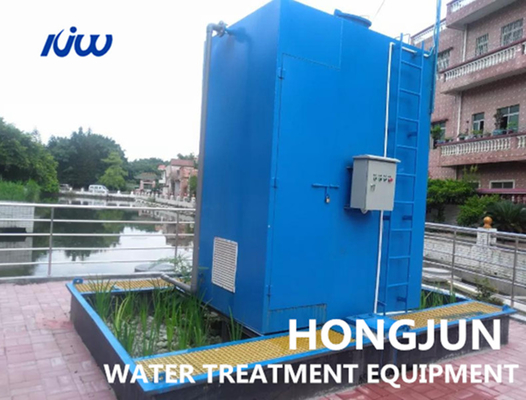 10T / D معدات معالجة مياه الصرف الصحي الريفية الصغيرة