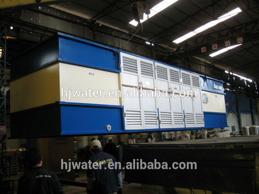 HJW151201292 10T يوميا بيع إلى سريلانكا أسطول جهاز تصفية مياه الصرف الصحي غشاء ورق