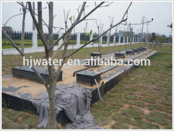 HJW151201281 10 طن يوميا الأسطول أغشية غشاء دفنت تكامل معدات تنقية مياه الصرف الصحي